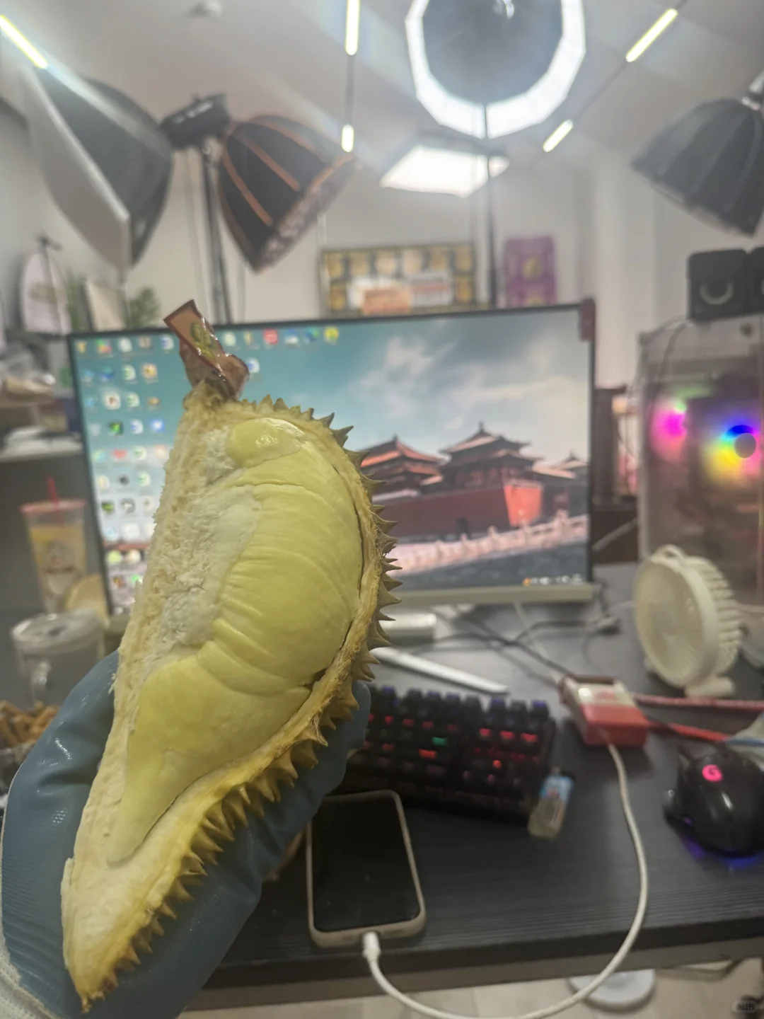 合肥瑶海带货主播！日播四小时榴莲随便吃！