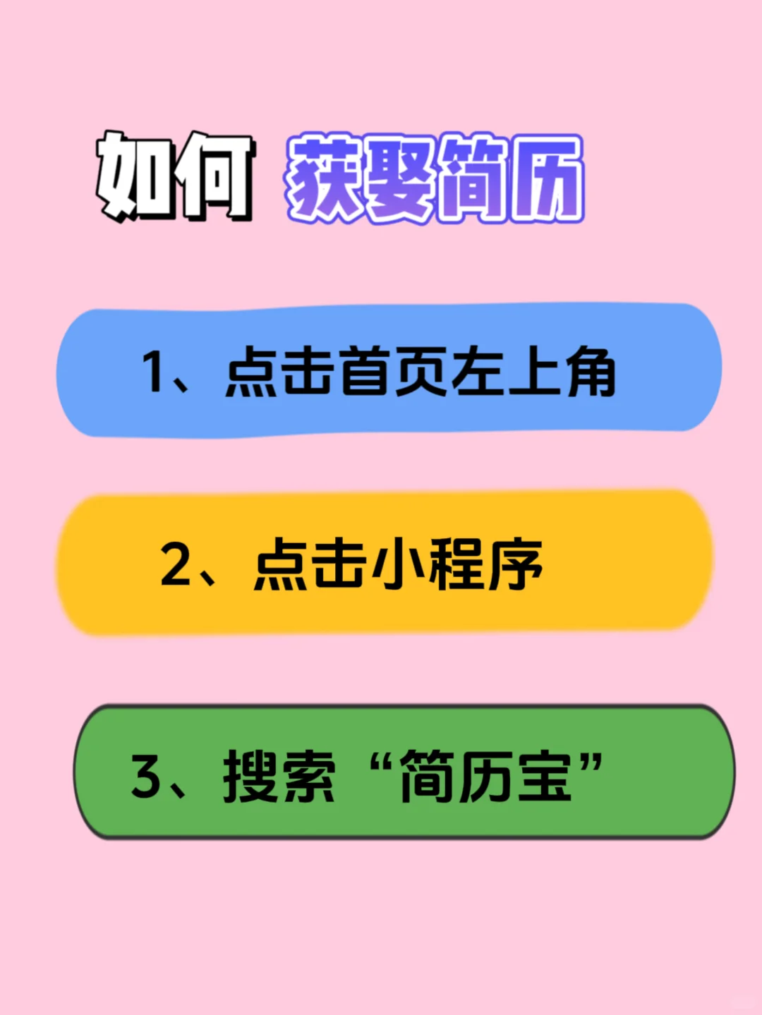 照着这份简历写面试邀约翻倍
