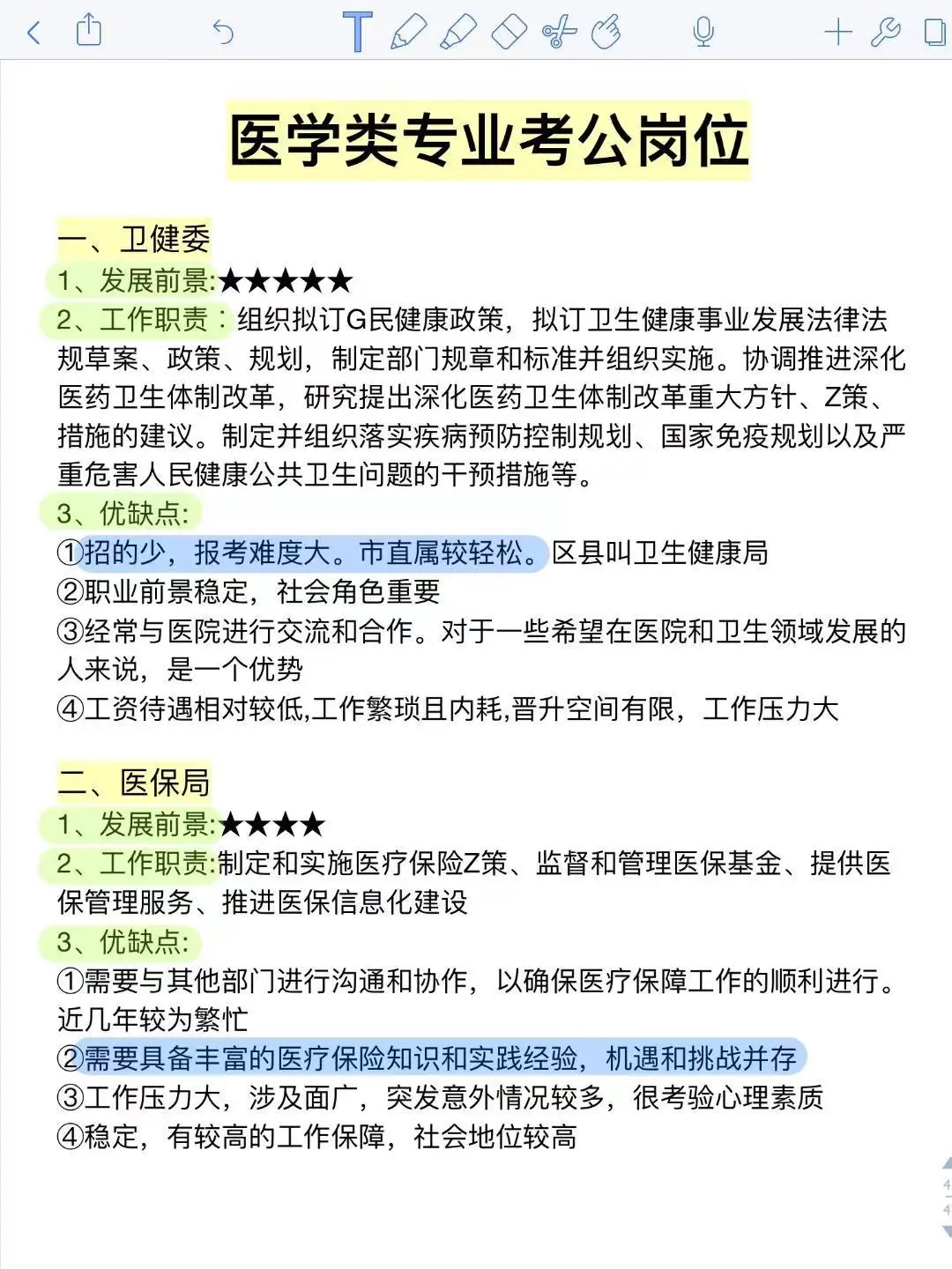 医学生,大胆去考公!