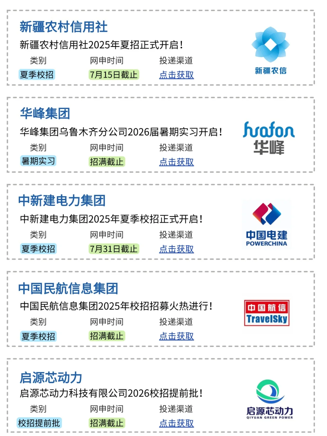 7月份开始投新疆校招指定能行啊！?