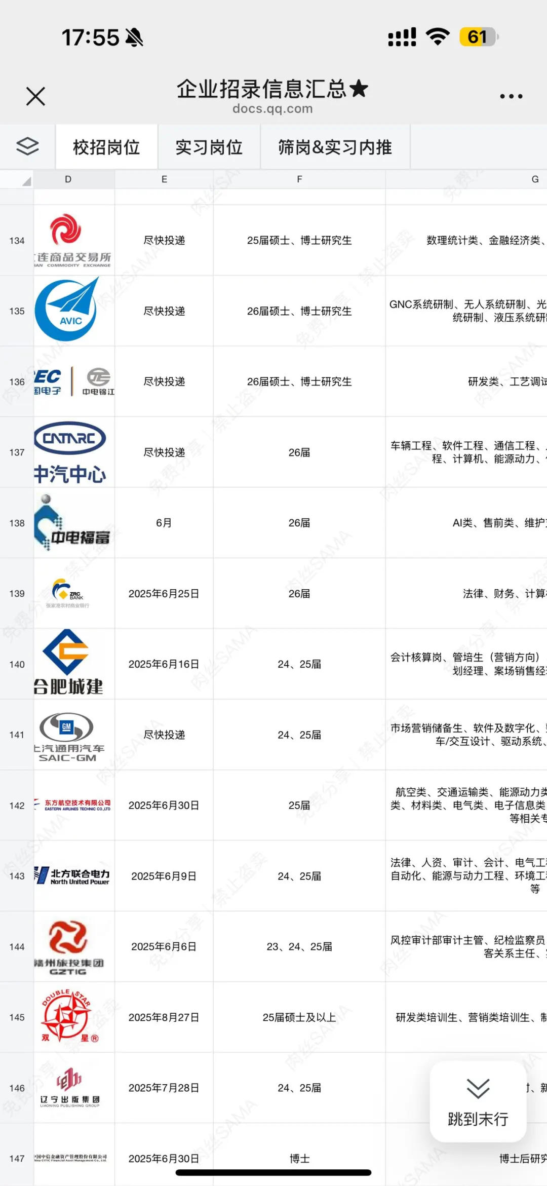 老牌央企招人啦！7月能来的应届生冲！