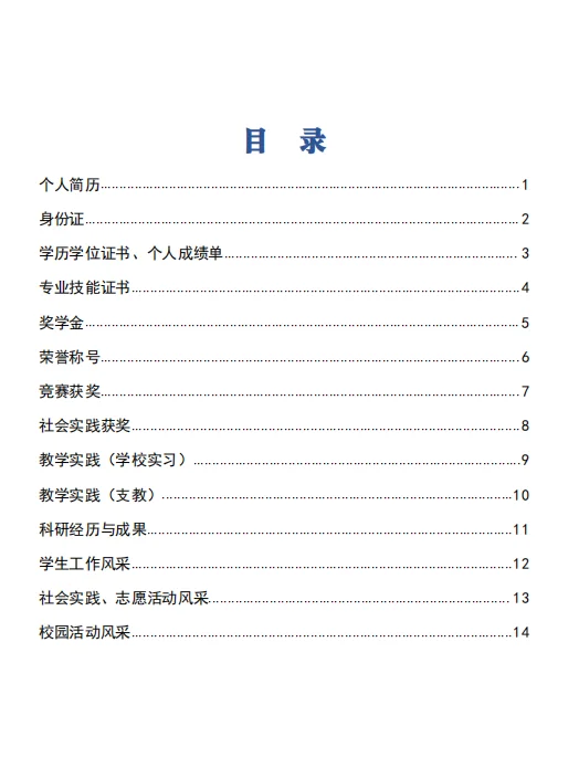 经验贴|历史教师招聘·简历册篇(2)