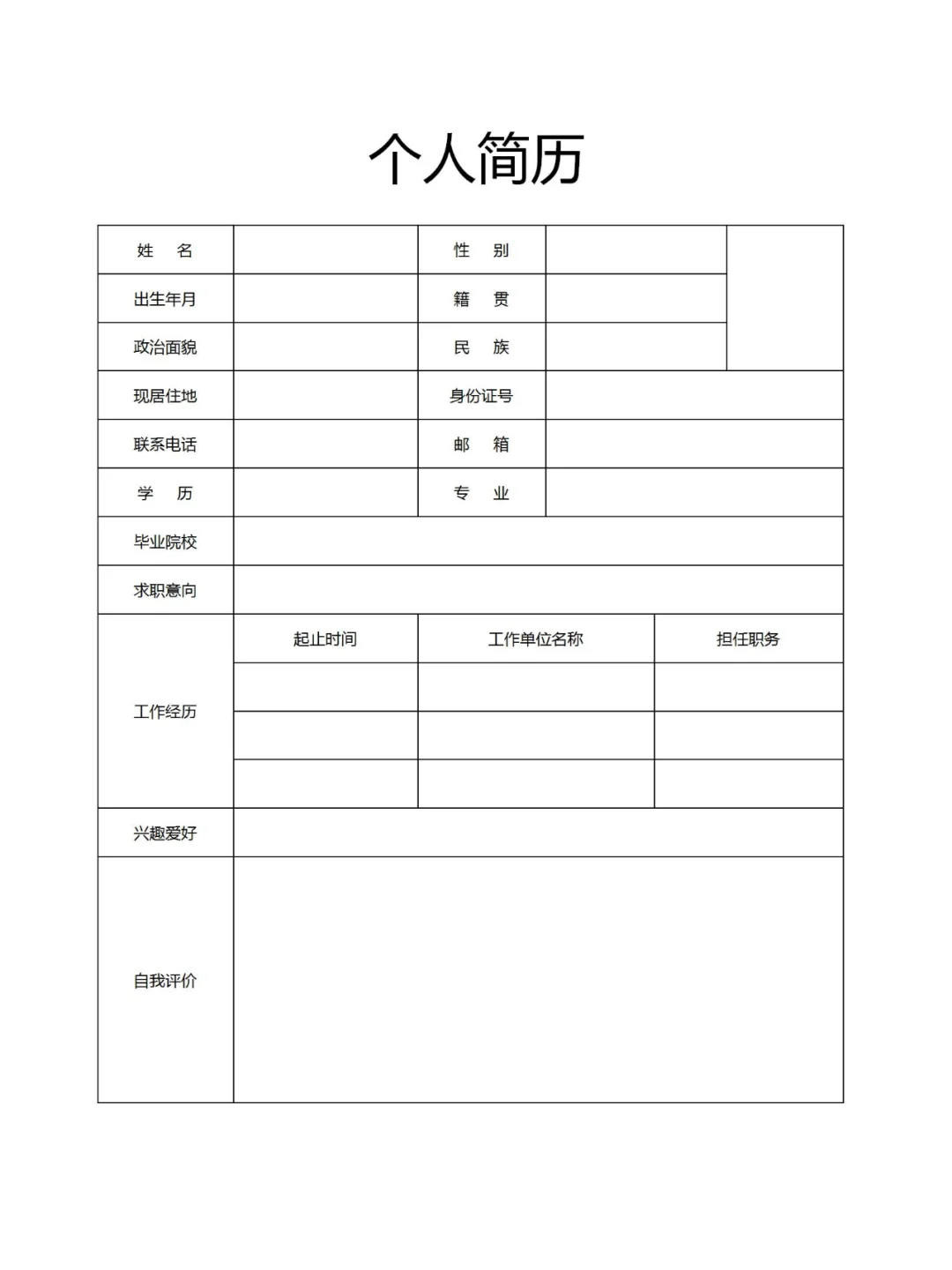 求职必备的简历模板我挖到啦，速速码住！
