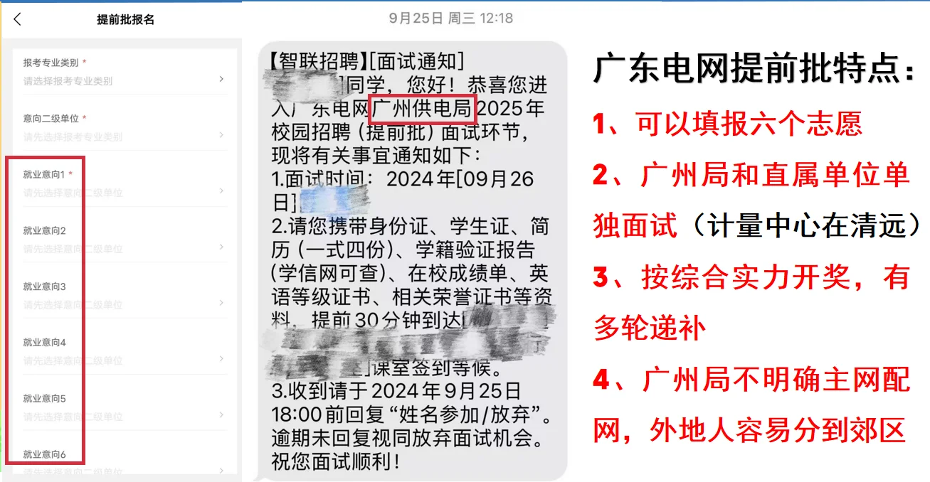 广东电网 提前批 最全讲解！