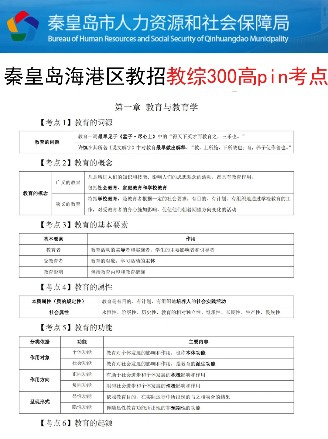 秦皇岛海港区教招小道消息,心疼7.25的考生