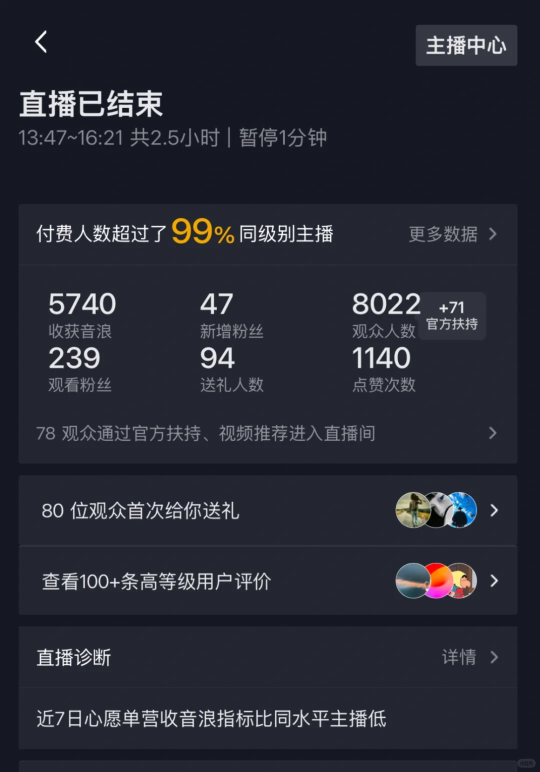 03女大学生7点直播，梦想成为大主播第14天