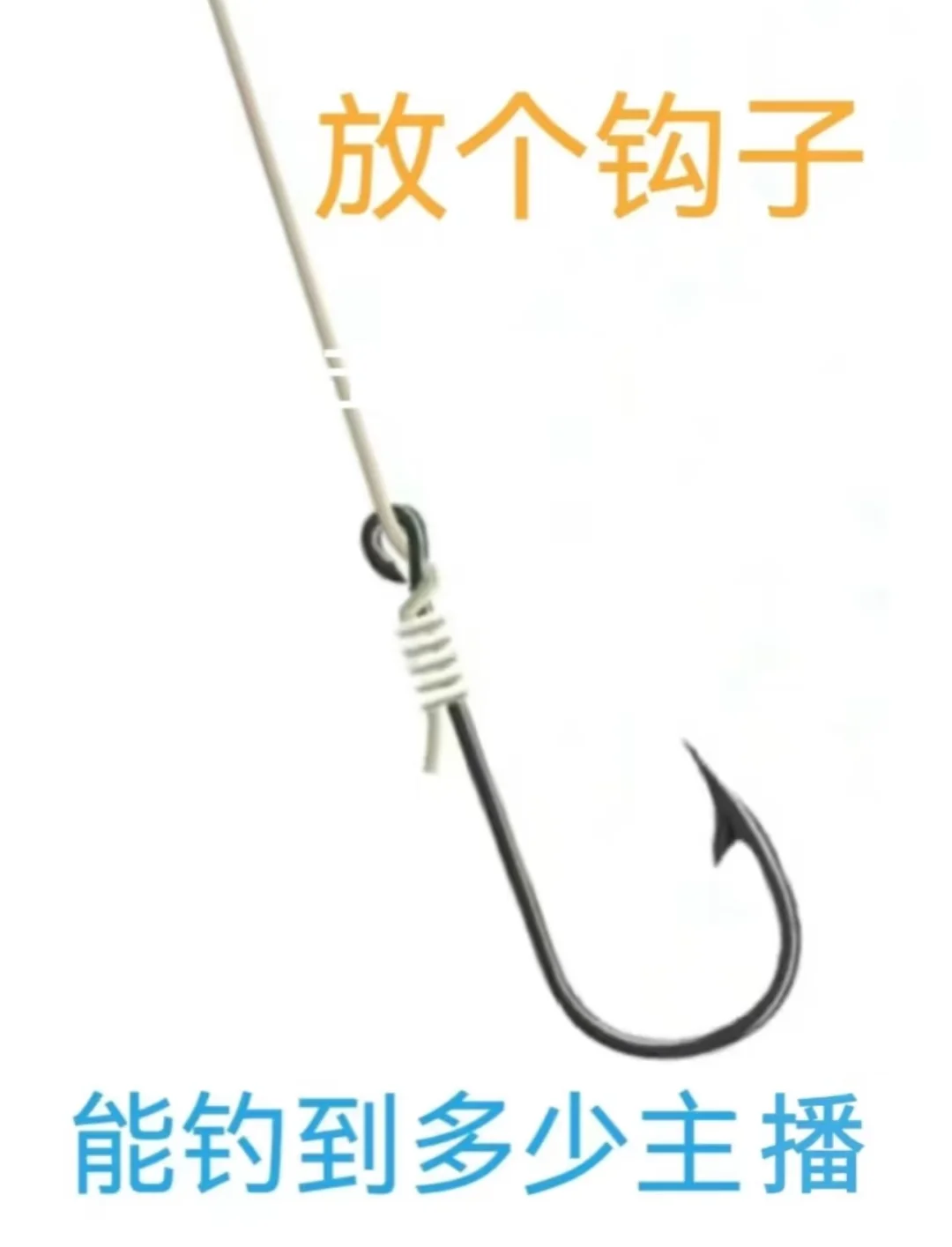 放个钩子看能钓到多少主播