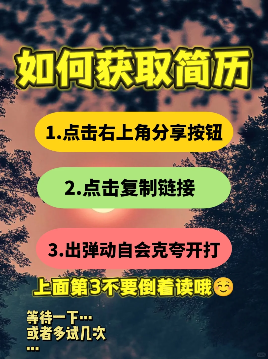 令HR心动的通用三无简历模板,心仪的简历
