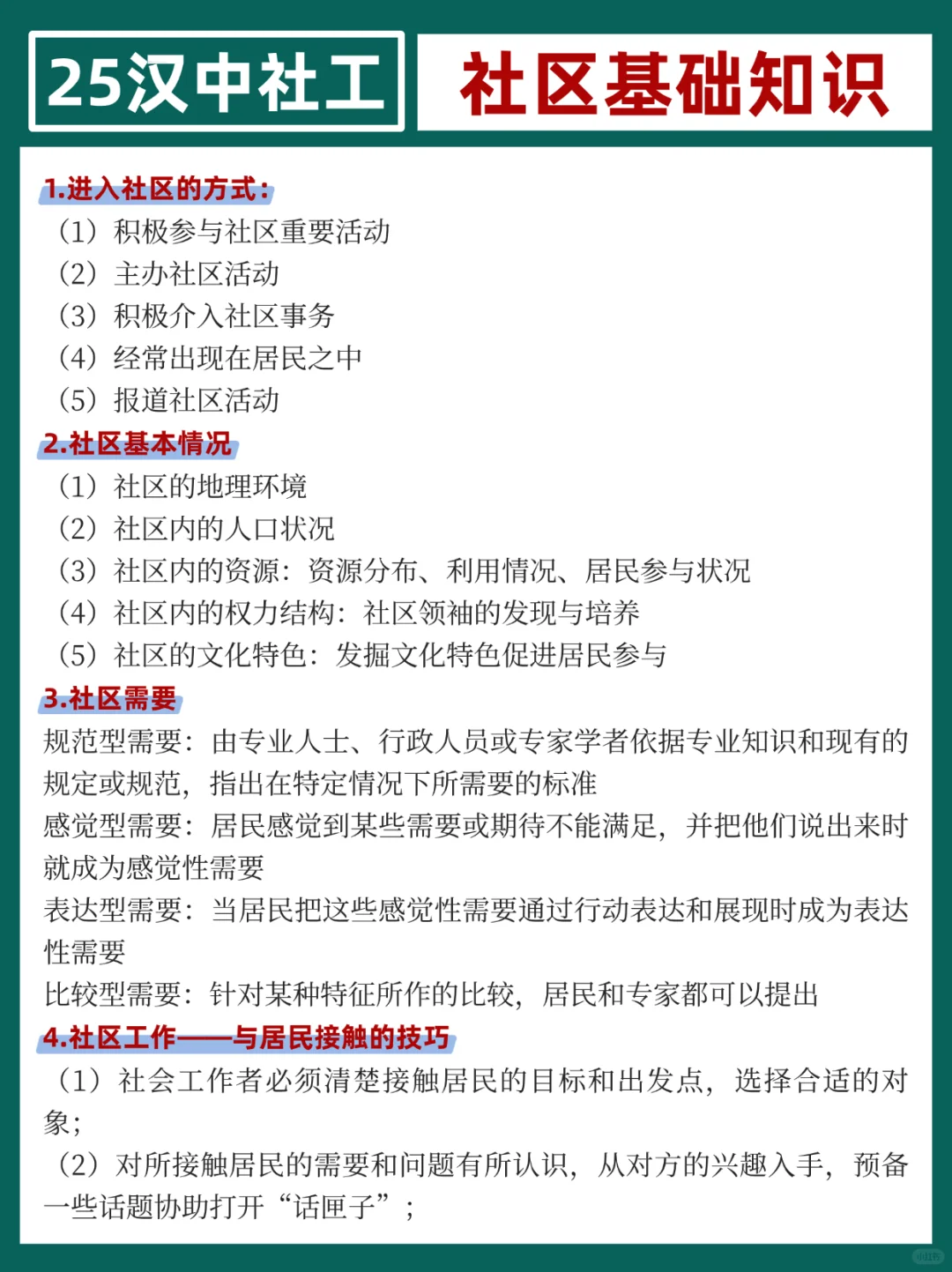 友情提示，25汉中社区考试，还有新增考点