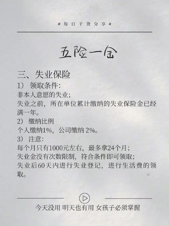 一文搞懂五险一金,职场小白必看❗