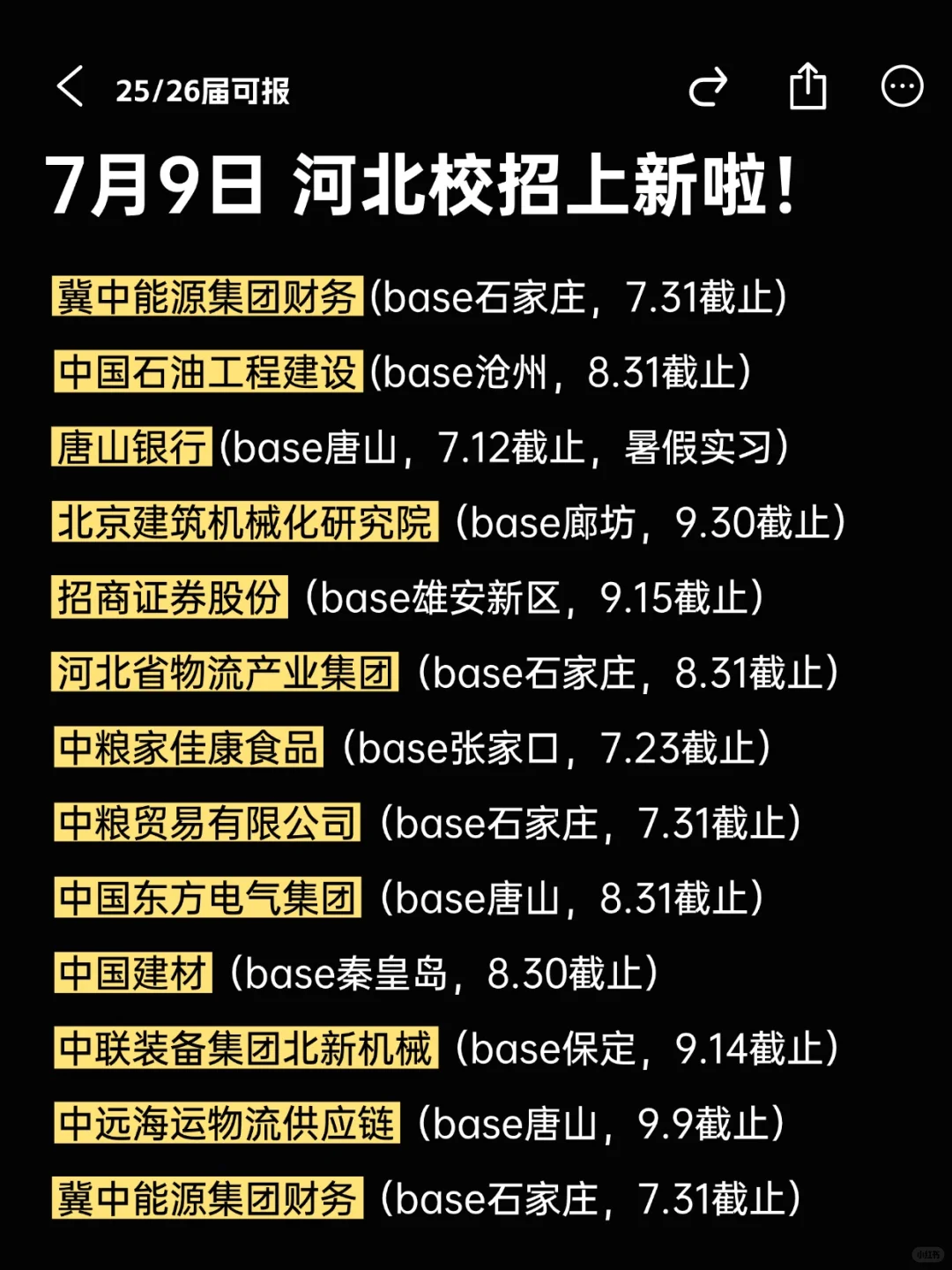 原来7月的河北国企才是重中之重！