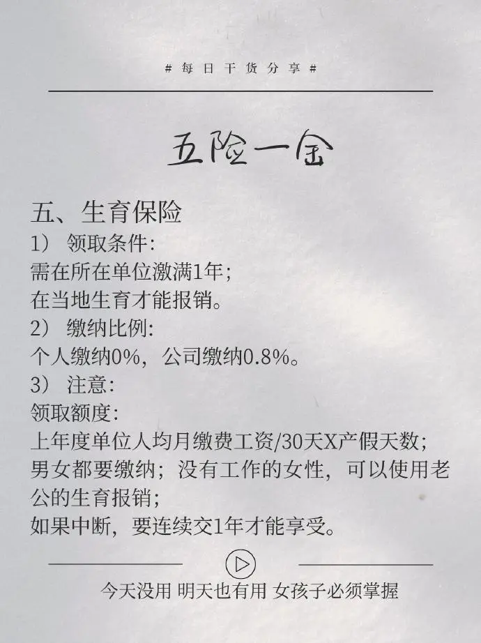 打工族要了解的社保与五险一金