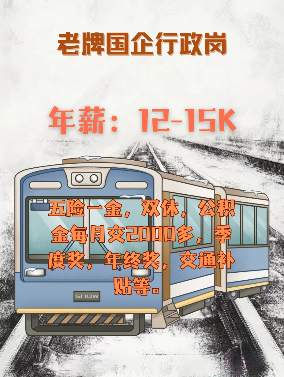 国有企业招人,直接冲冲冲!