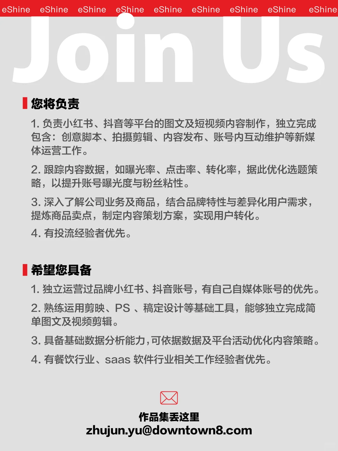 杭州新媒体运营招聘,双休!五险一金!包饭