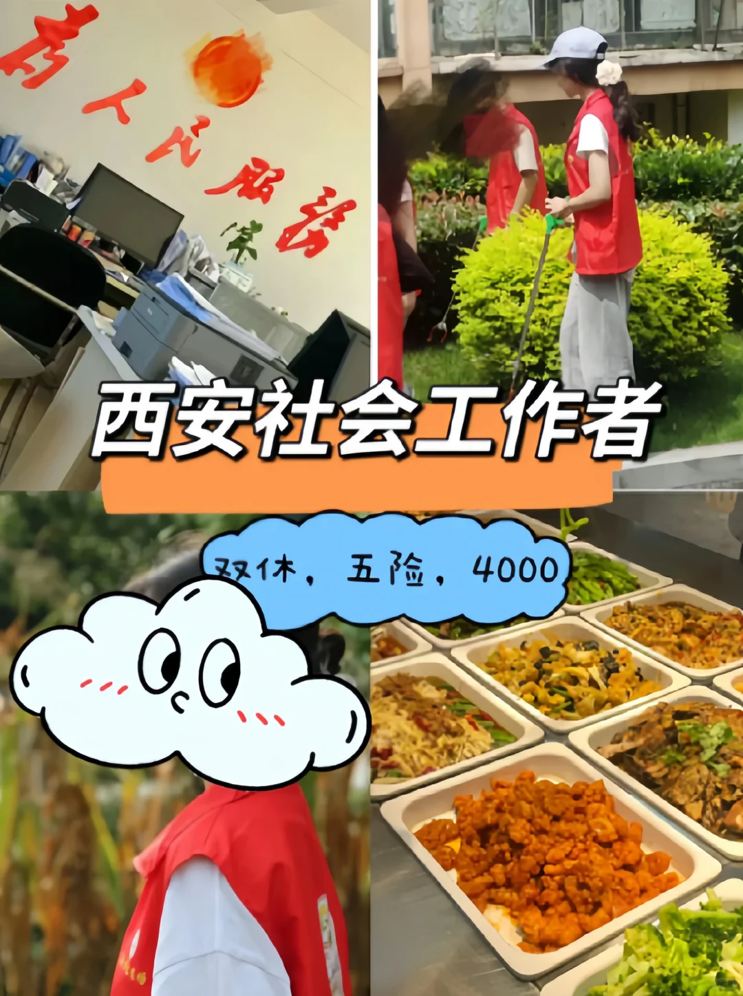 西安社区服务工作者报名