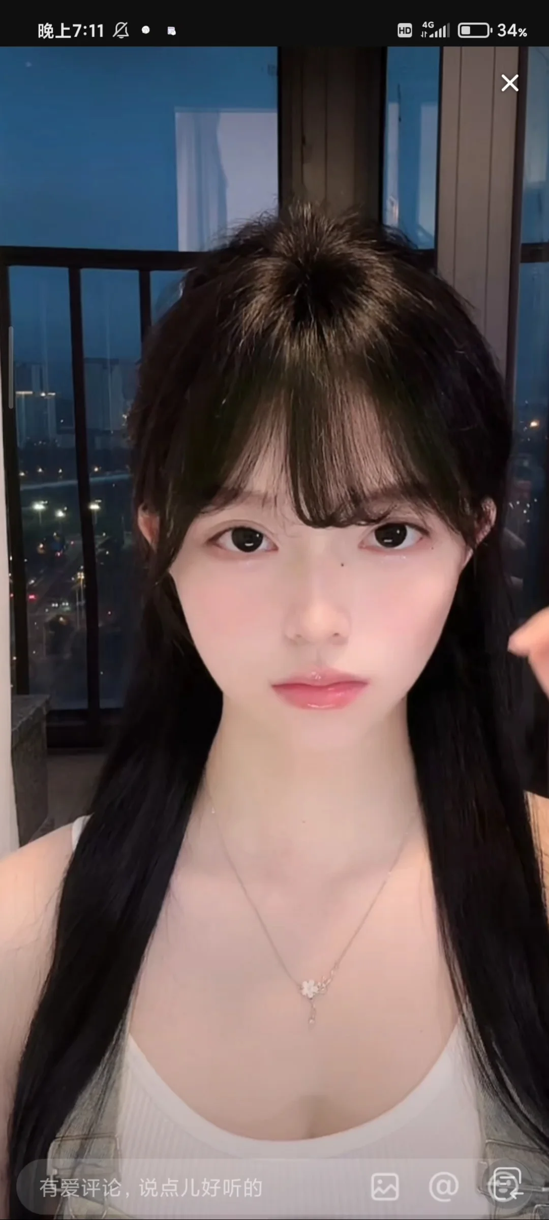 新号第一天开播 右滑看音浪