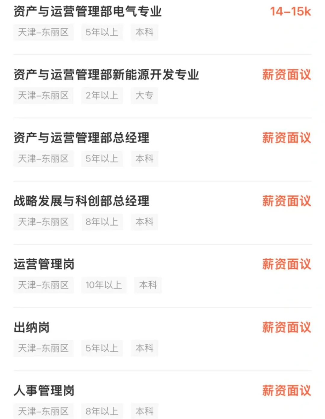 中国资源循环集团招聘了???