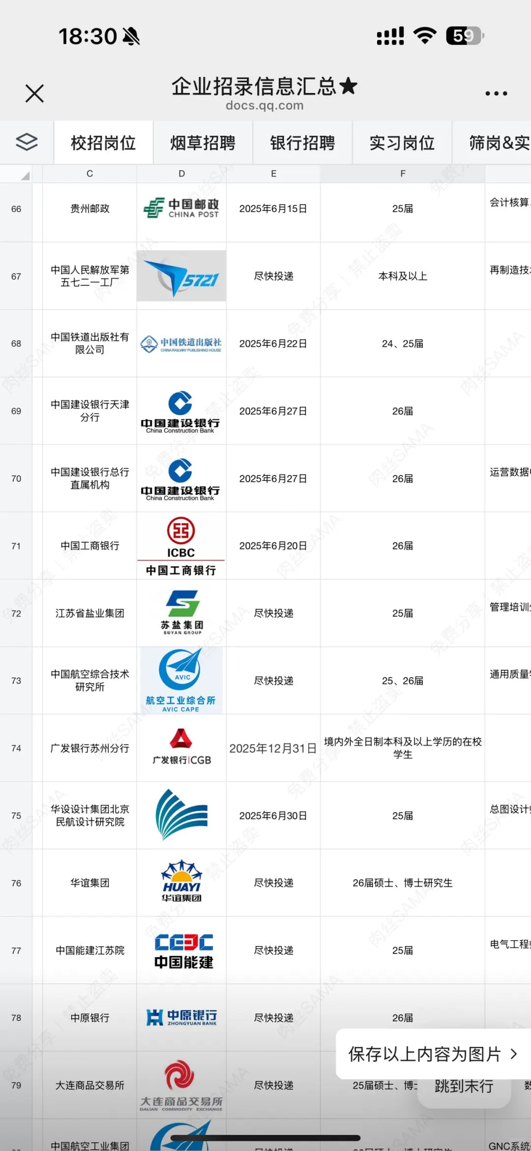 6.27 中国烟草｜本周急捞应届！