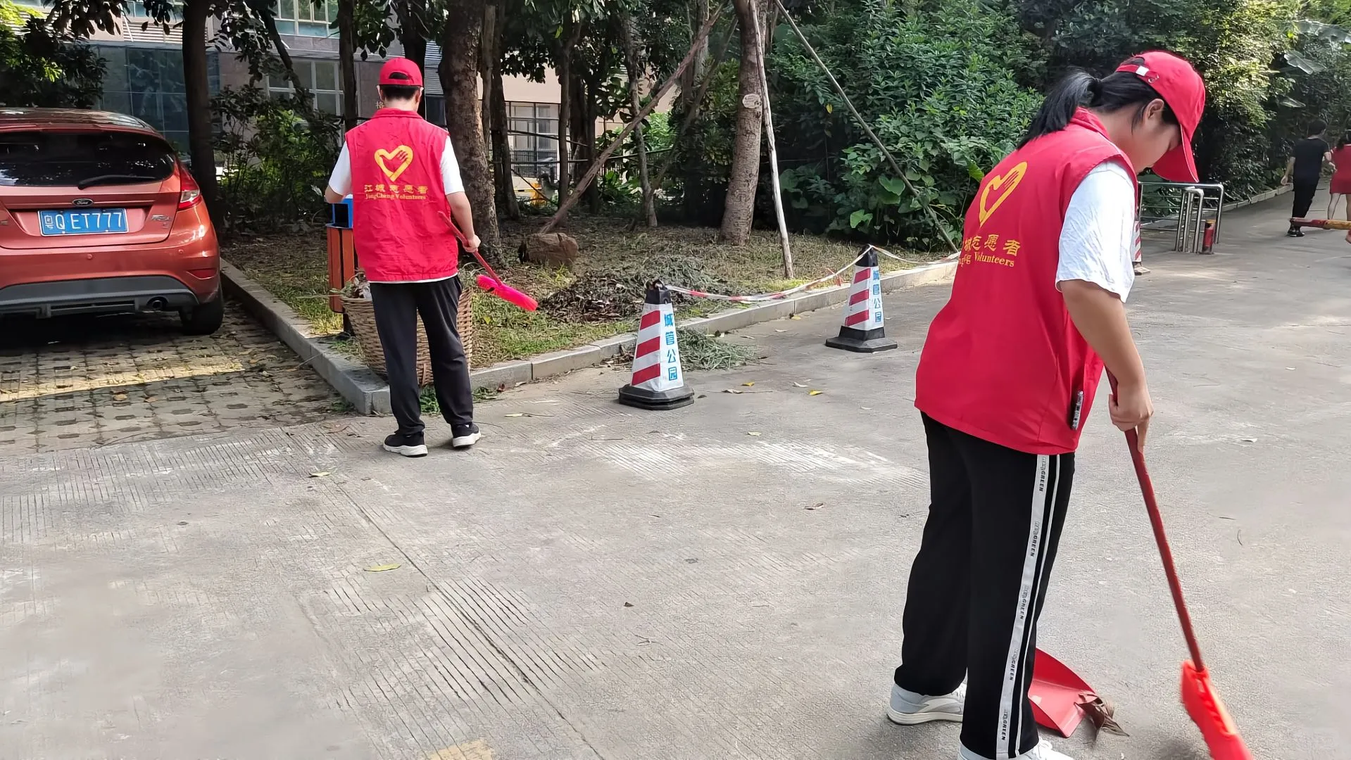 【暑假社区志愿者!】