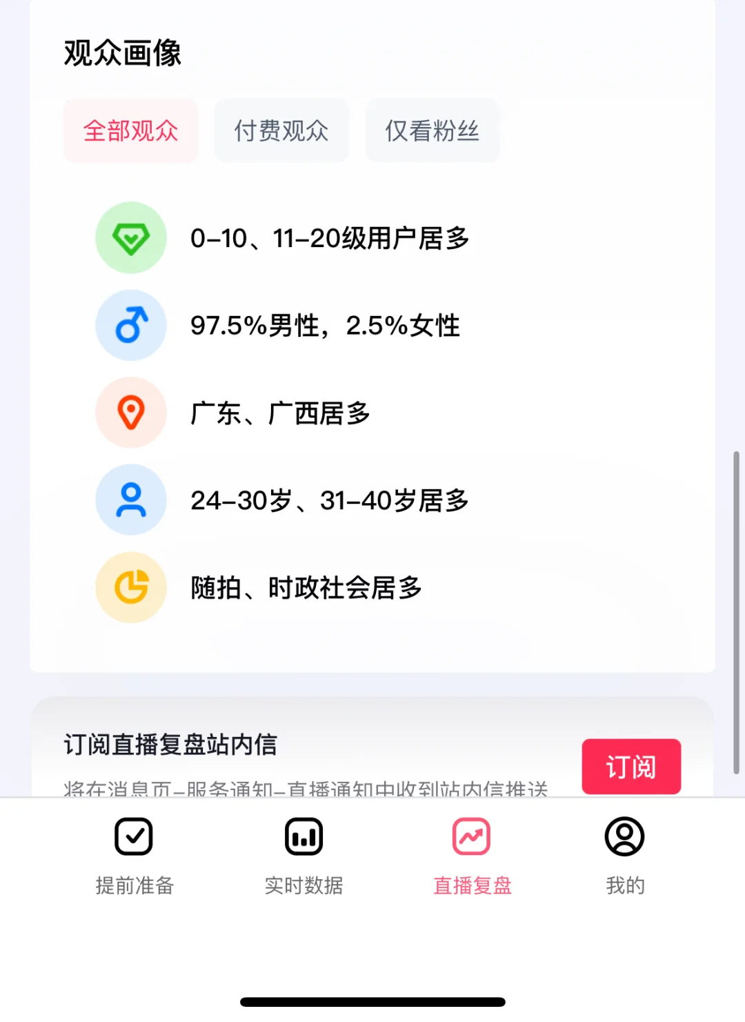 新人主播直播第三天
