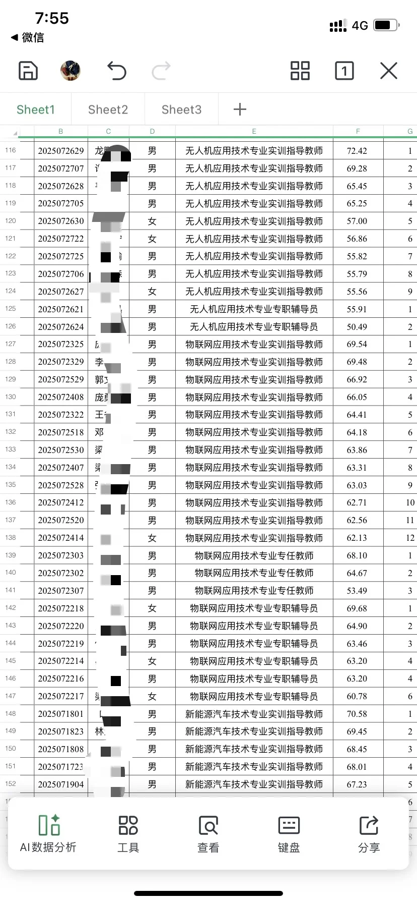 348人!玉林职业技术学院面试名单公示