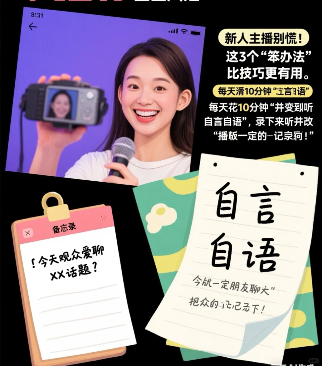 新人主播别慌!这3个“笨办法”比技巧更有效