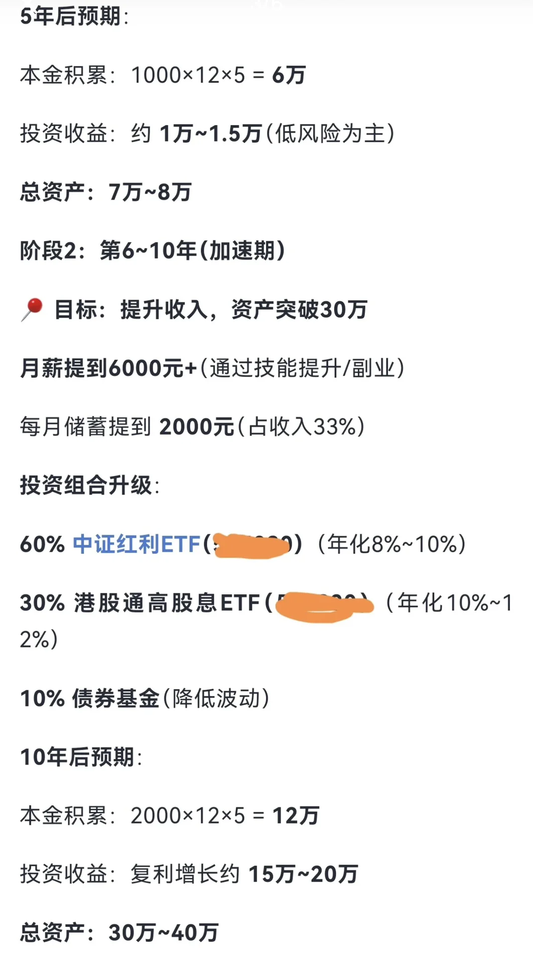 年轻人财务自由20年速成方案(月薪4000元版)