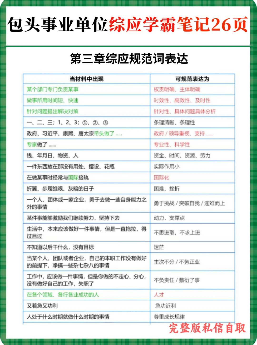 7.19包头事业单位笔试，捞一个是一个