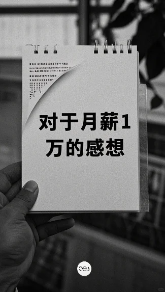 对于女生月薪1万的感想