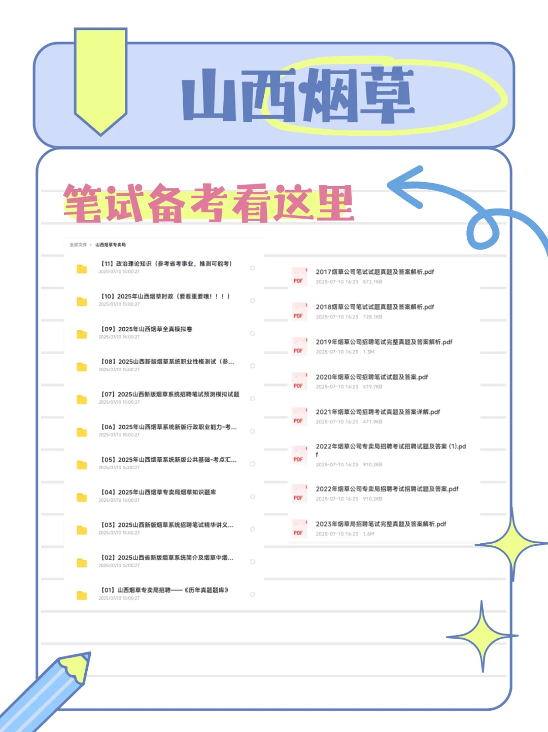 山西烟草笔试通知