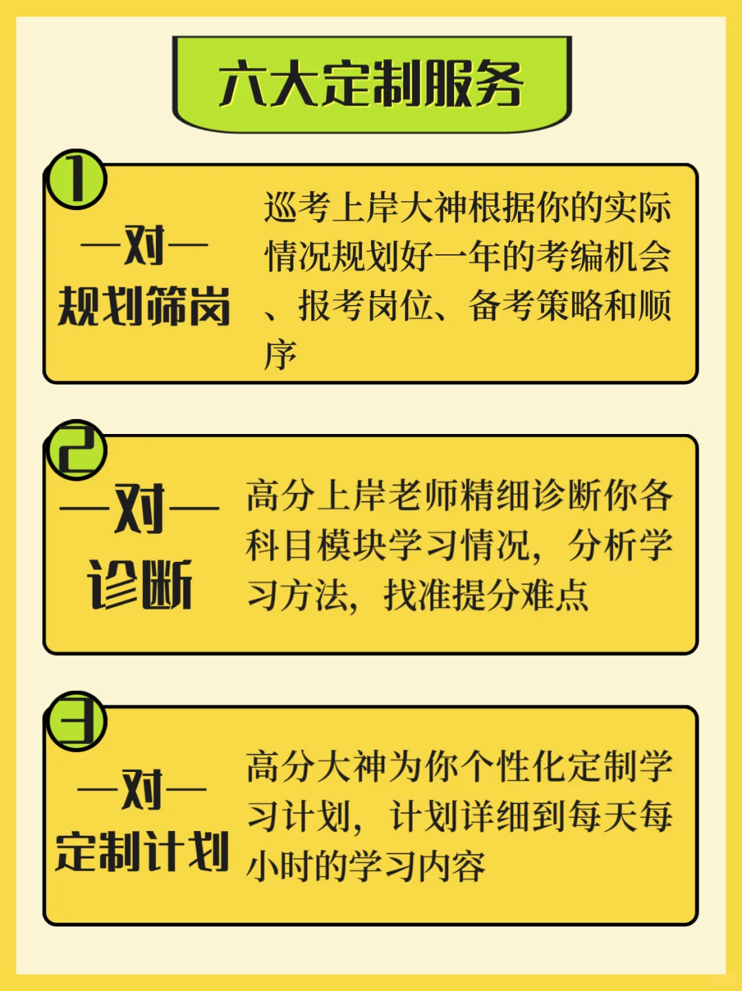 全上岸师资1V1辅导365天,国考省考事业编