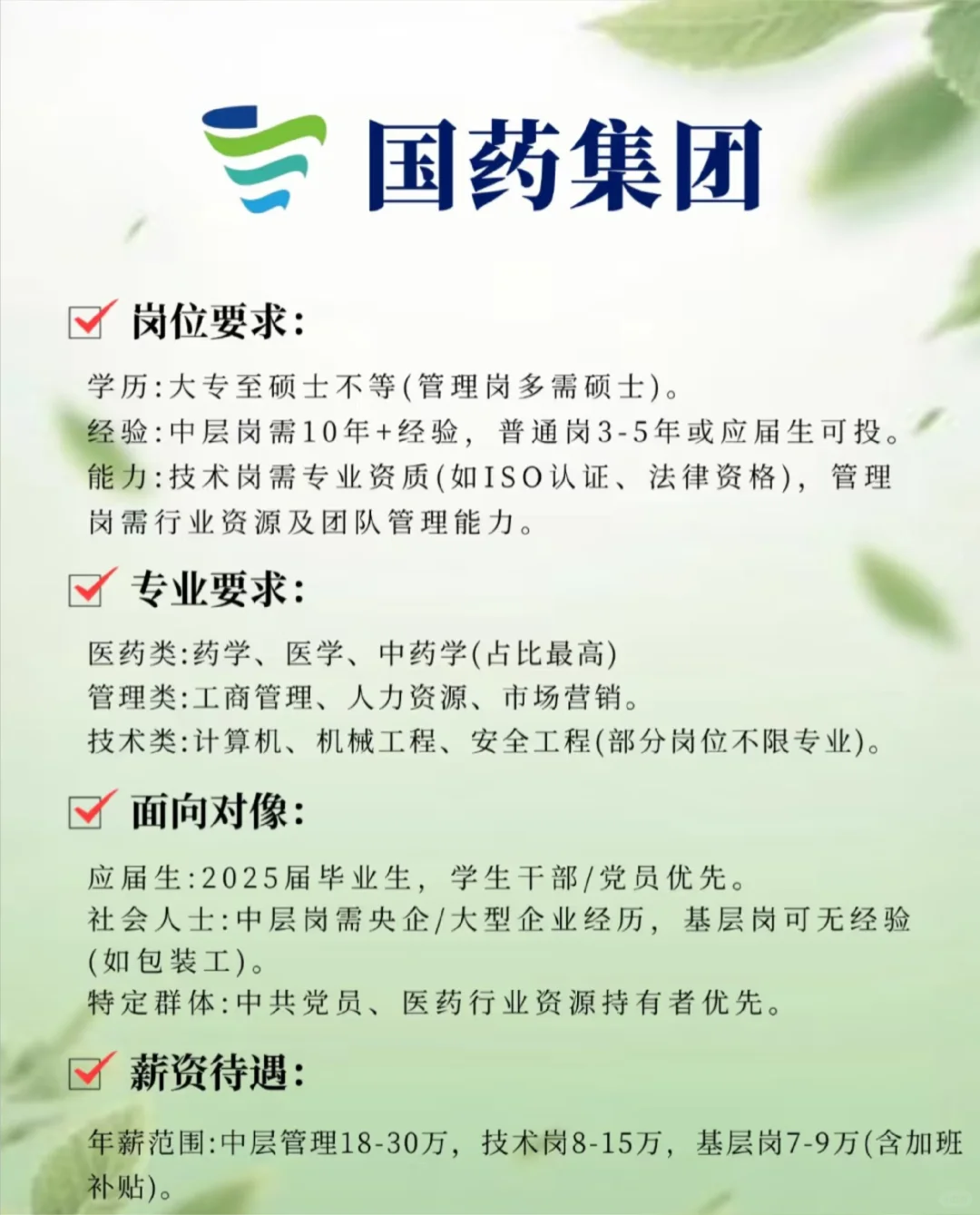 国药急捞！！
