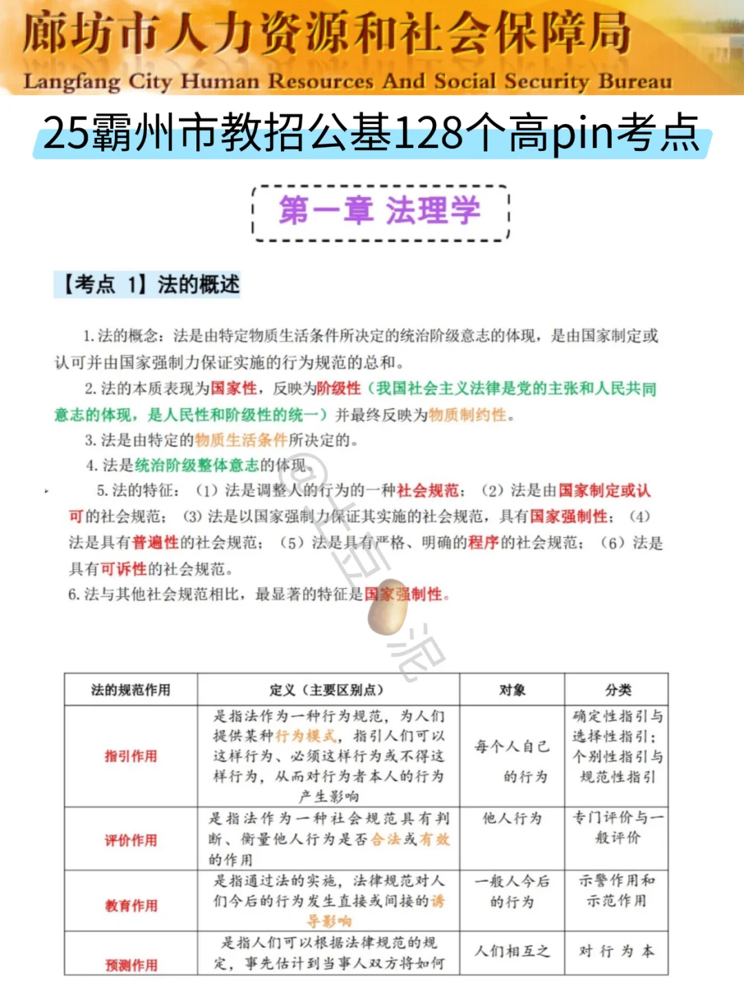 提醒一下,要备考廊坊霸州市教师招聘的人