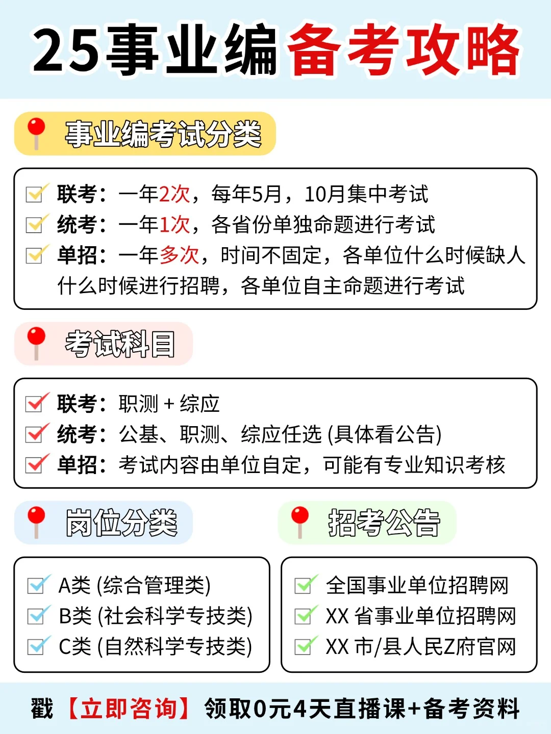 25事业编，喂饭式备考计划，跟着学?