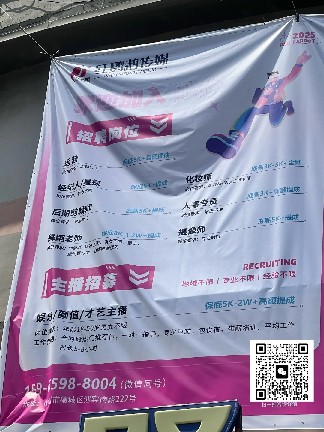 全网唯一主播招募！直播见～