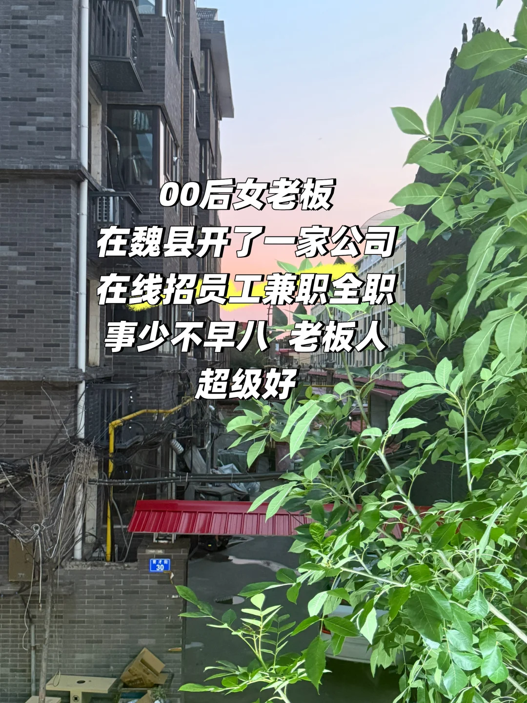 魏县初创公司真的没人愿意来吗
