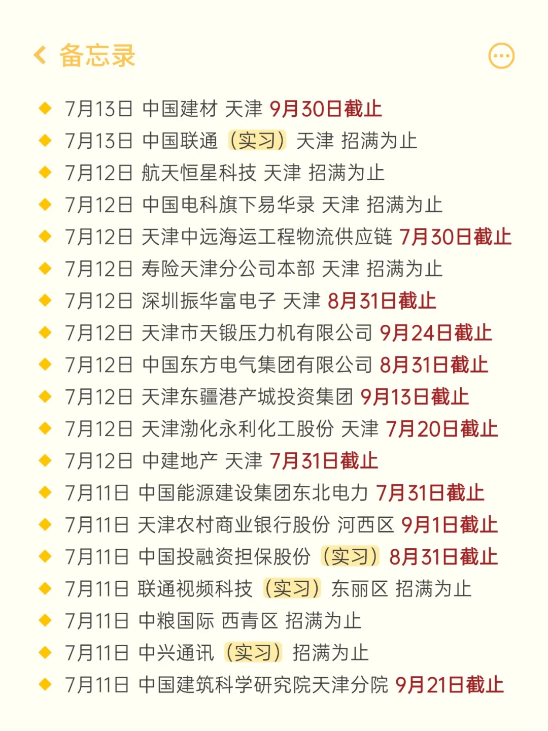 怪不得大家投递天津国企，免笔试！