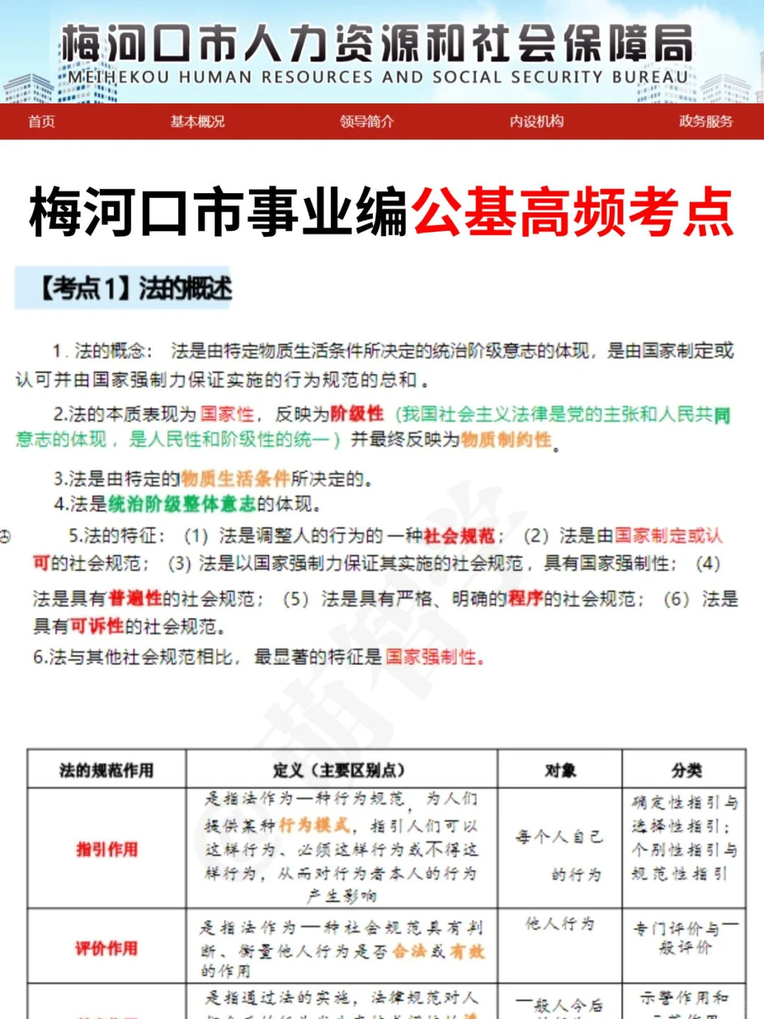 提醒下!梅河口市事业编,无非这18页!快背