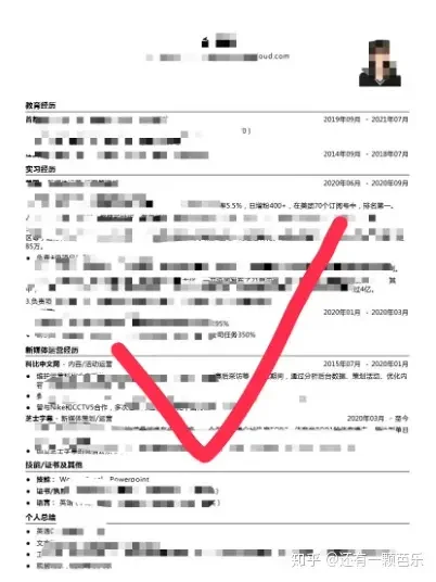 超好用的简历模板