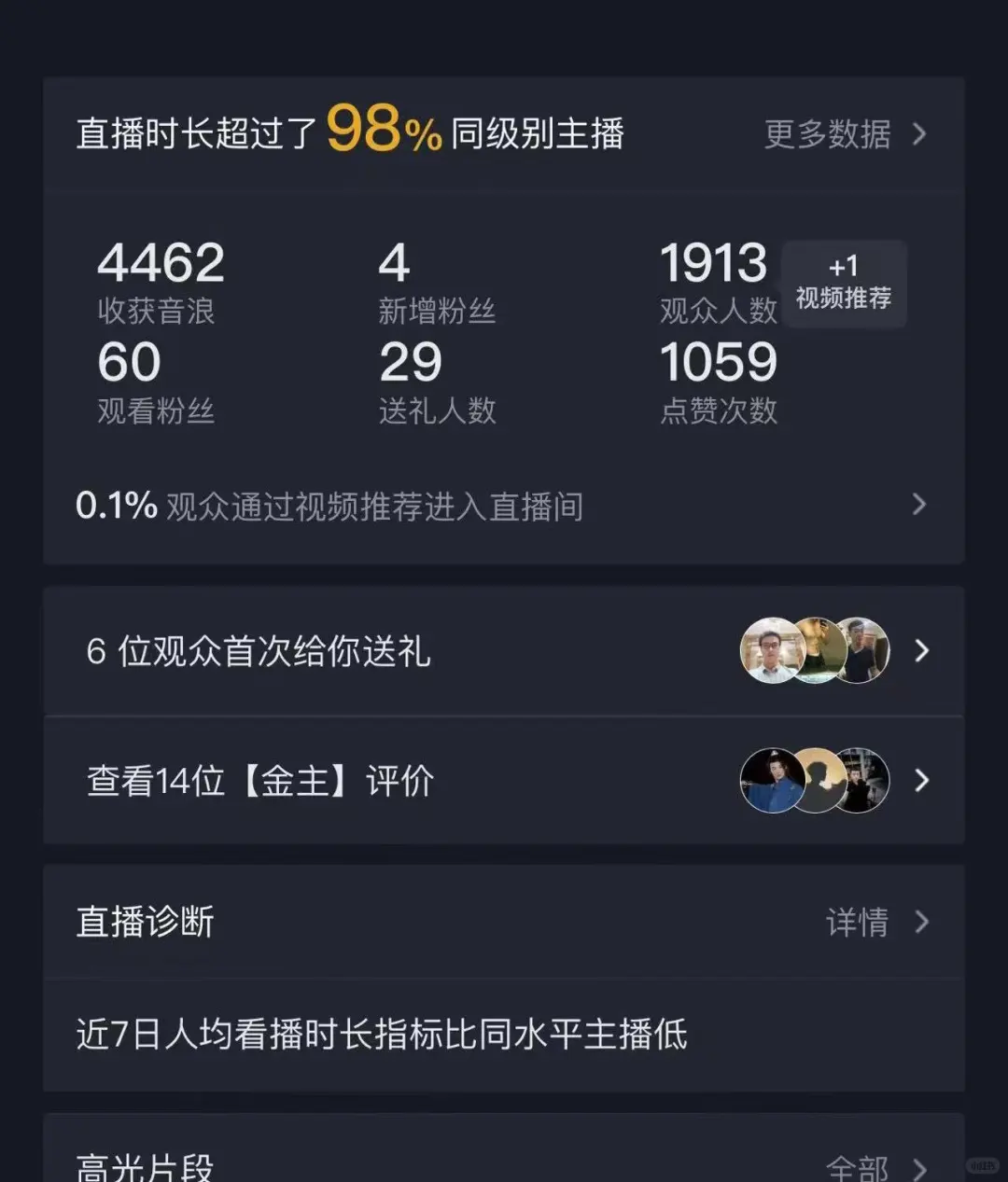 新人主播第7天