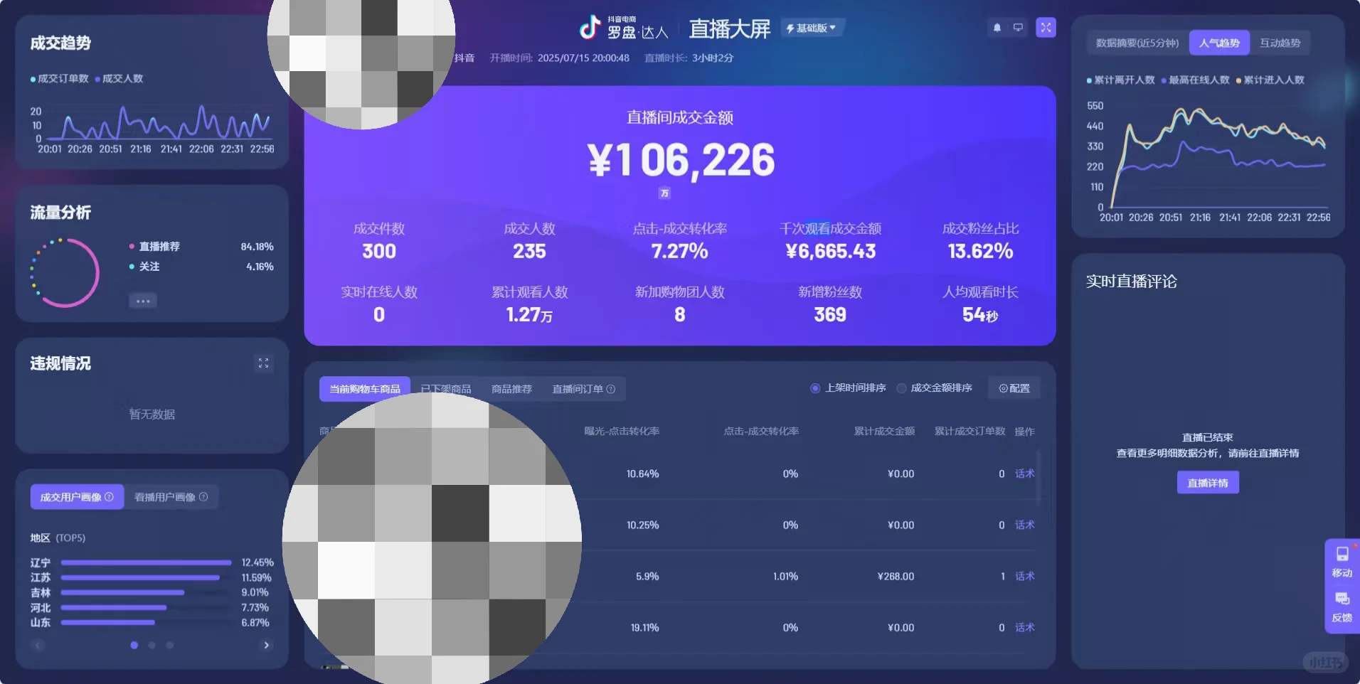 新号第四场 招主播 有能力的可以过来谈佣金