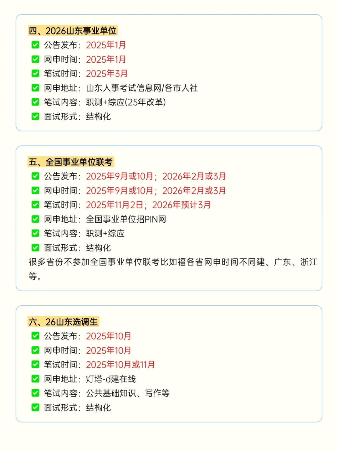 接下来山东进入体制的15次机会！