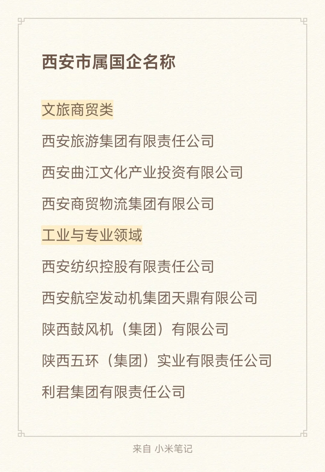 秋招一定要去的央国企-西安篇