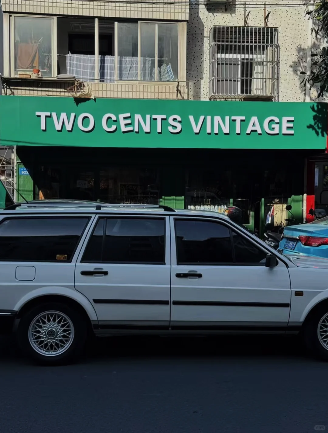 常州two cents 古着店招主播咯