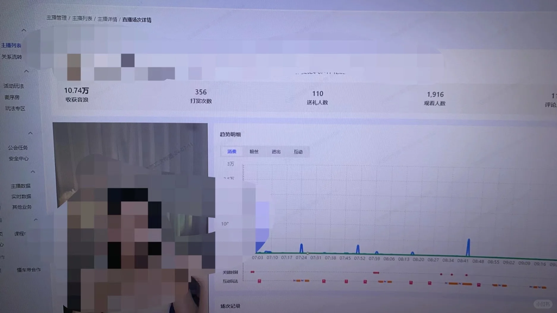 干主播2个月了不知道这种收入还算可以不