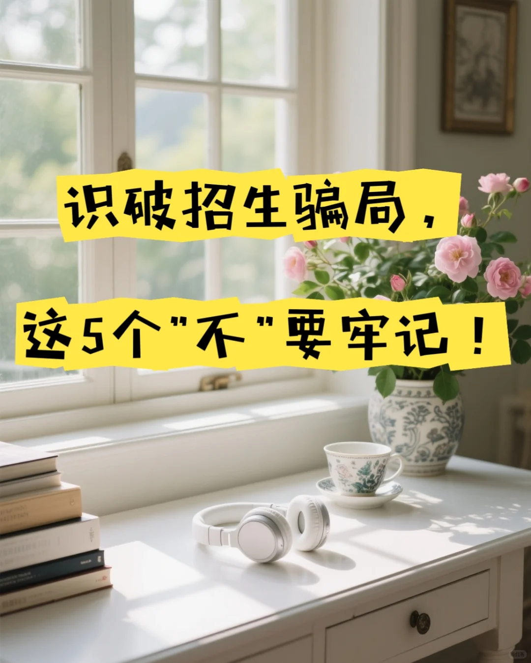 识破招生骗局…