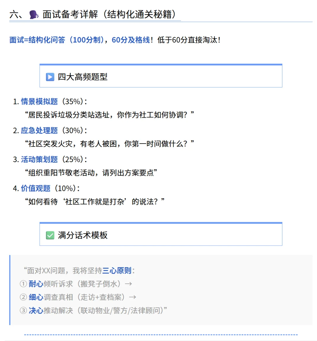 扬州高邮市社区招聘，看完这个一定稳稳拿捏