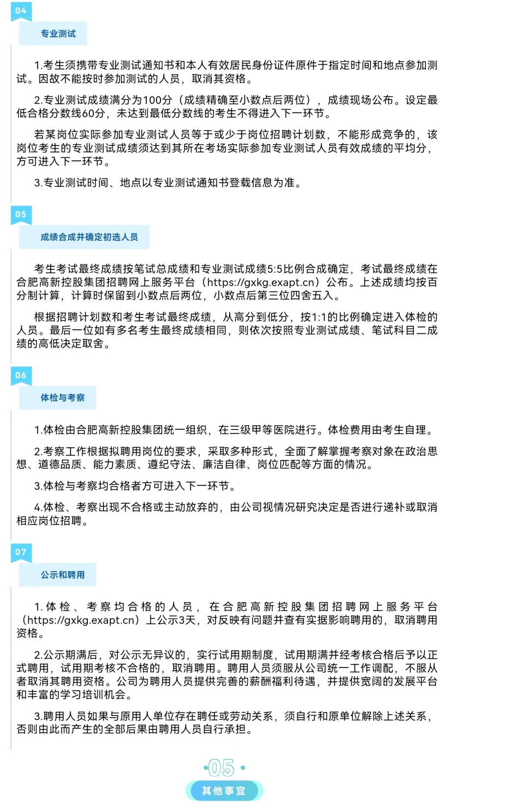 合肥高新控股集团有限公司2025年度招聘公告