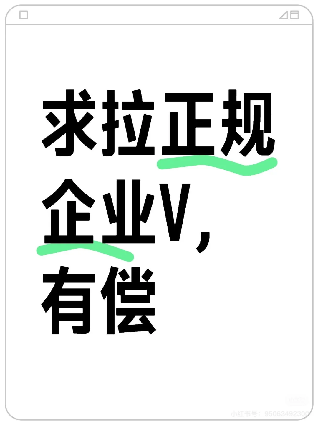 企业v