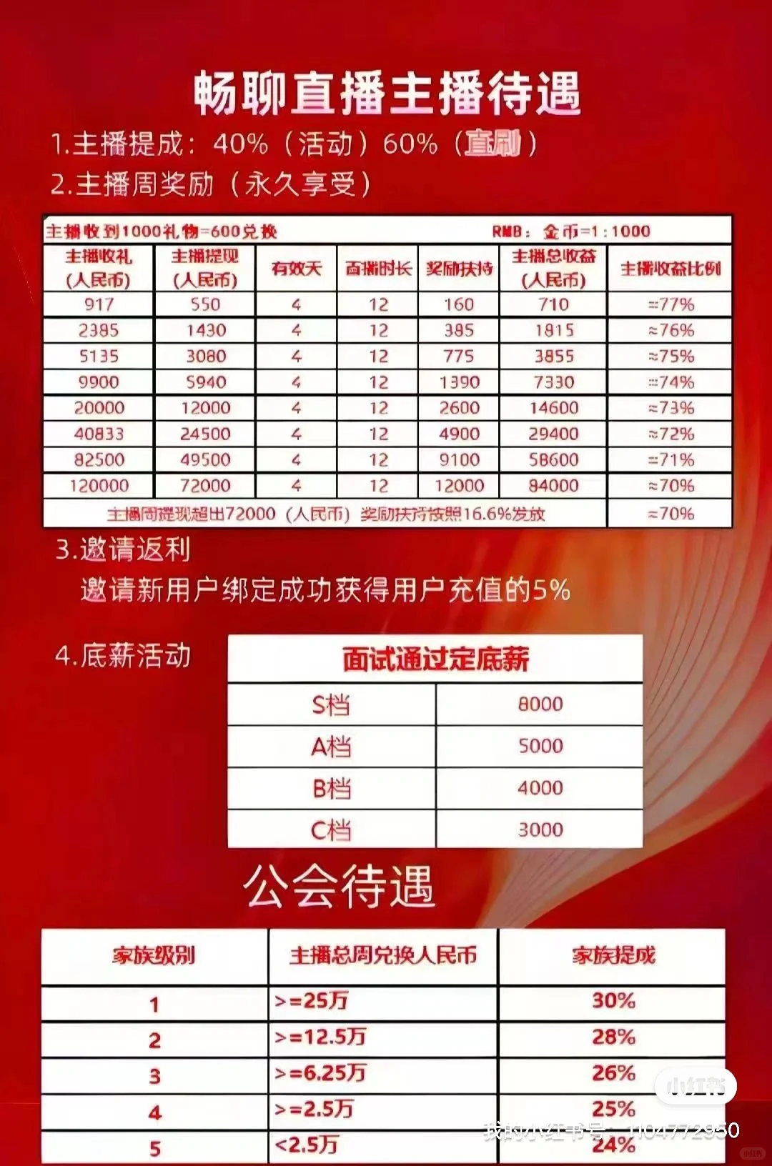赶快来！招主播了！等你！
